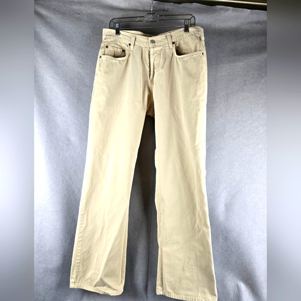 Lucky brand men's jean size waste 34 Khaki